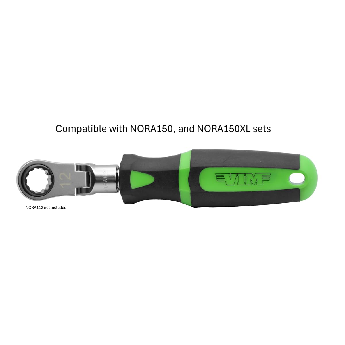 VIM Hand Tools NORAH6 STUBBY HANDLE FOR NORA R ATCHETING HEADS VIM